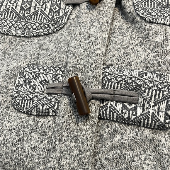 Patagonia Grey Better Sweater Icelandic Fleece Coat Size Small - Picture 5 of 6